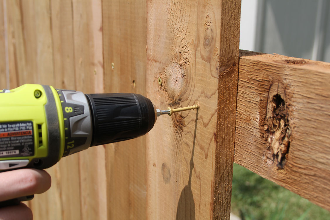 Picture of Fence Repair